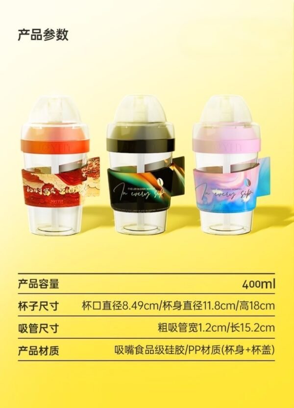 Angie· AromaCup香環白水喝出果汁玩味萃香環水杯便攜飲料氣味吸管 - 图片 12