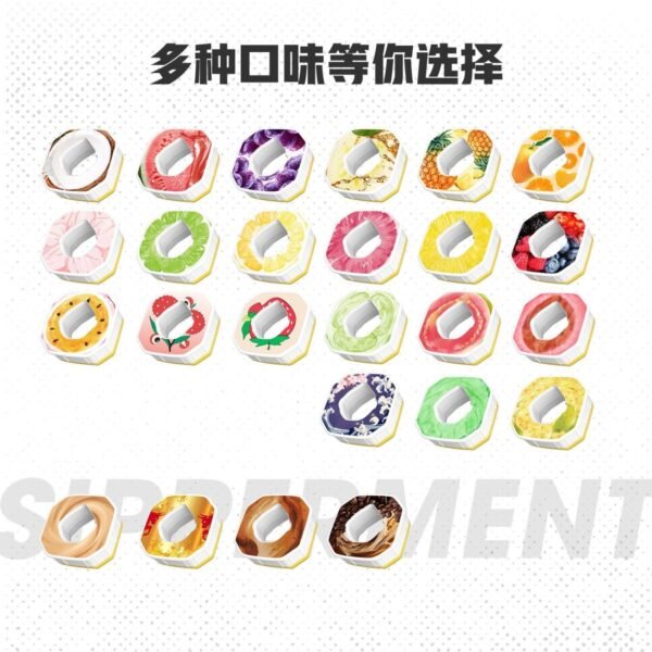 Angie· AromaCup香環白水喝出果汁玩味萃香環水杯便攜飲料氣味吸管 - 图片 13