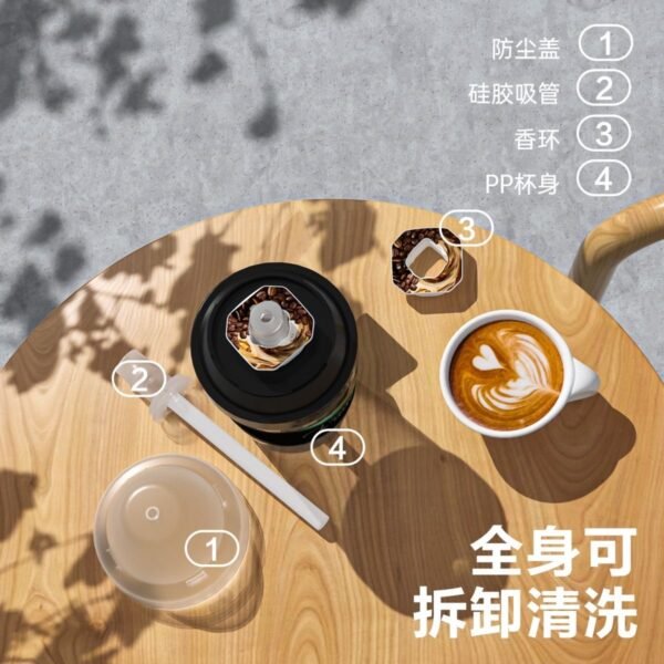 Angie· AromaCup香環白水喝出果汁玩味萃香環水杯便攜飲料氣味吸管 - 图片 3
