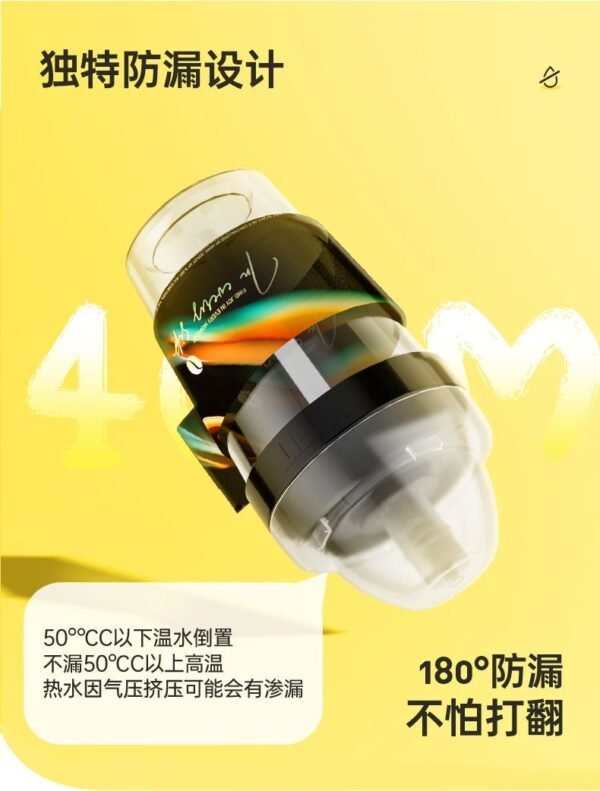 Angie· AromaCup香環白水喝出果汁玩味萃香環水杯便攜飲料氣味吸管 - 图片 6