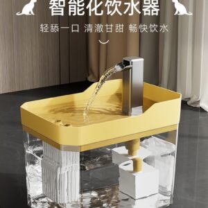 Angie·貓咪飲水機自動循環流動飲水器小貓喝水器狗狗水盆餵水碗寵物用品