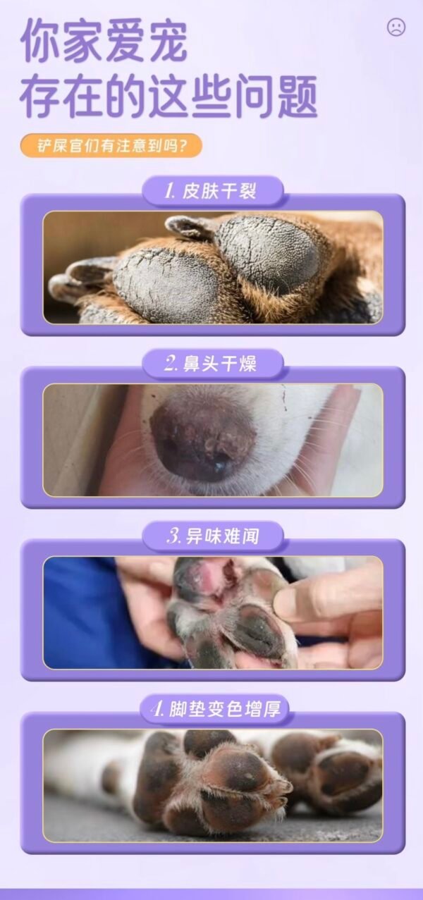 Angie· SoftStep寵物牛油果潤足筆潤鼻肉墊乾裂滋護爪潤鼻膏寵物腳掌滋潤 - 图片 5