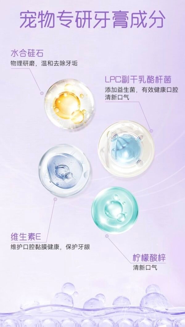 Angie·PlaqOff寵物潔牙筆牙齒清潔清新口氣牙膏牙刷一體方便貓犬通用 - 图片 4