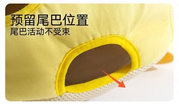 Angie·狗狗外出寵物背包雙肩背帶小狗胸前貓咪胸前包前抱式背包 - 图片 6