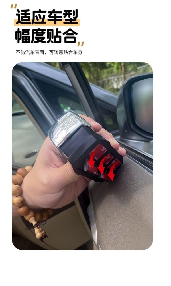 Angie·AshVoyage車載煙灰缸汽車高級煙缸個性車門車上必備用品新發明主駕駛煙灰缸 - 图片 9