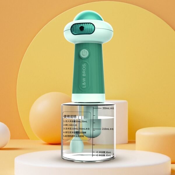 Angie· FoamFun泡泡機貓咪狗狗沐浴洗澡一鍵出泡正品磁吸自動沐浴起泡機 - 图片 12