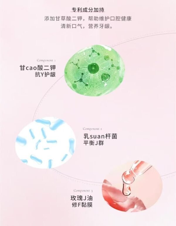 Angie.PureFresh口腔精油護理護齦清潔牙齒潔白煥白口氣清新亮齒漱口油 (复制) - 图片 5