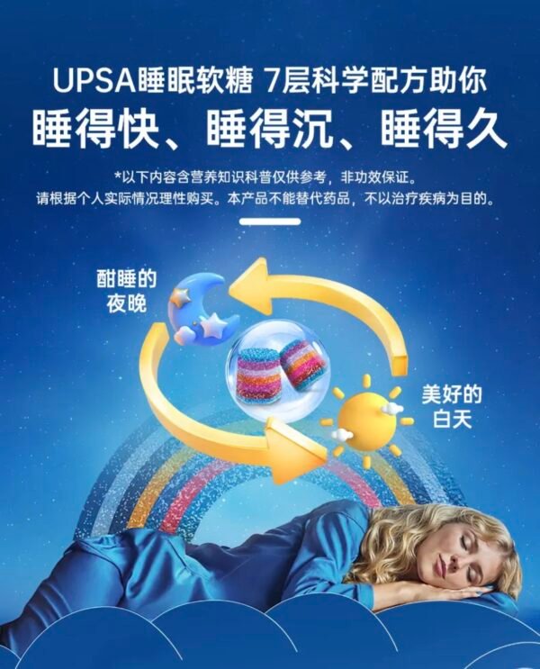 Angie. NiteRest褪黑素軟糖閃睡眠提升睡眠質量0依賴 - 图片 2